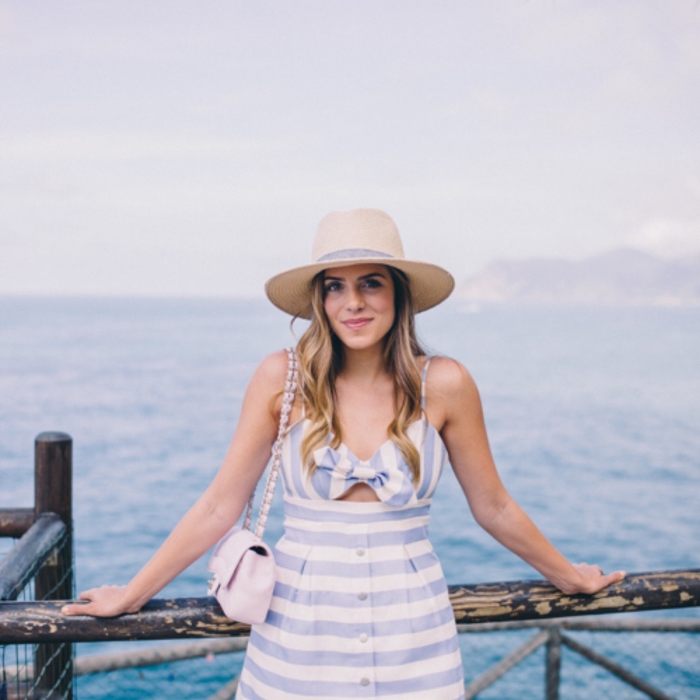 Lovers + Friends nautical stripe dress